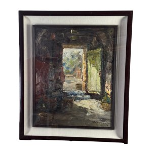 NICOLA CANZANELLA, Interior of a Wine Cellar