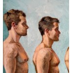 ANONIMO, Three Male Figures