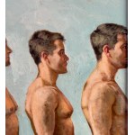 ANONIMO, Three Male Figures