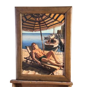 ANONIMO, Figure by the Sea
