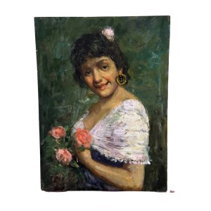 ANONIMO, Portrait of a young woman