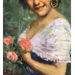 ANONIMO, Portrait of a young woman