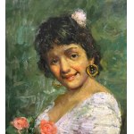 ANONIMO, Portrait of a young woman