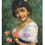 ANONIMO, Portrait of a young woman