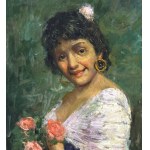 ANONIMO, Portrait of a young woman