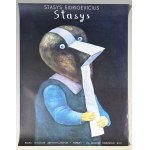 Stasys EIDRIGEVICIUS (b. 1949), Poster for the Art Exhibition Office in Toruń