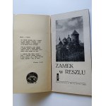 CASTELLO DI RESZEL, RESZEL, GUIDA TURISTICA, REGIONE DEI LAGHI DI OLSZTYN, 1966