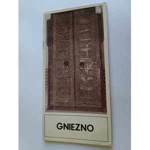 WŁODZIMIERZ ŁĘCKI, GNIEZNO – INFORMÁTOR A SPRIEVODCA, WPT PRZEMYSŁAW, VOJVODSKÉ CENTRUM TURISTICKÝCH INFORMÁCIÍ, POZNAŃ 1980