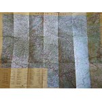 TOURIST MAP OF THE SĄDECKI BESKIDS, STATE CARTOGRAPHIC PUBLISHING COMPANY, WARSAW AND WROCŁAW