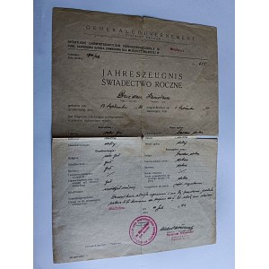 NIECHOBRZ – BULLETIN SCOLAIRE ANNUEL DE L'ÉCOLE AGRICOLE, 1942