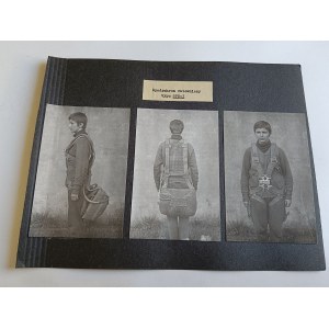 SPADOCHRON RATOWNICZY TYPU SPS-3, 3 ZDJĘCIA NA KARCIE ZE STAREGO ALBUMU