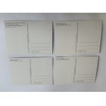 LOT DE 9 CARTES POSTALES DE KROŚCIENKO WYŻNE SUR UNE PHOTOGRAPHIE D'ÉPOQUE, DĘBINA