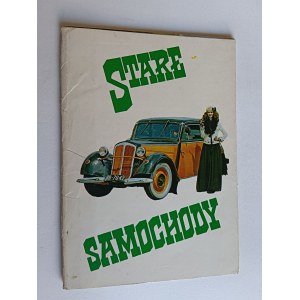 SET OF 7 POSTCARDS: VINTAGE CARS—KAW, MERCEDES, DKW, BMW, FIAT