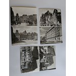 LOT DE 7 CARTES POSTALES DE WROCŁAW 1945, 1970, RUCH