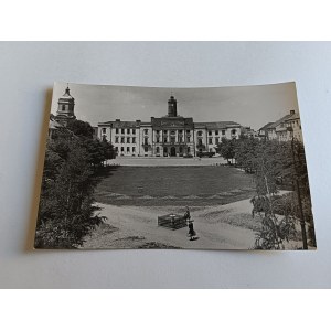 Polská lidová republika, Płock, radnice, foto: P. Mystkowski, rok 1946