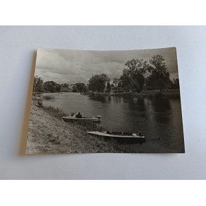 People's Republic of Poland: Pisz on the Pisa River. Photo by J. Siudecki, 1957.