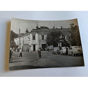 PRL BIAŁA PODLASKA PLAC WOLNOŚCI FOT. A. KACZKOWSKI P. MYSTKOWSKI 1962 R.