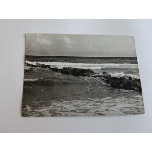 PRL BAŁTYK FOTO: W. WOJTKOWICZ 1960 R. PEČIATKA