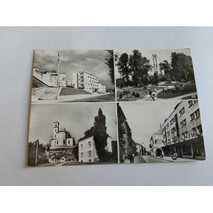 PRL GORLICE PAMÄTNÍK TISÍCROČIA POĽSKÉHO ŠTÁTU ULICA OGRODOWA ČASŤ PARKU ULICA 1. MÁJA FOTO: T. HERMAŃCZYK, Z. POSTĘPSKI, J. SIUDECKI, 1970