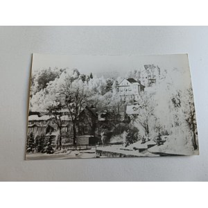 PRL KRYNICA WISŁA LOTOS ZAMEK FOT. ZYGMUNT CHOLEWA 1965 R.