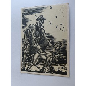 WOODCUT: THE SEASONS—FALL