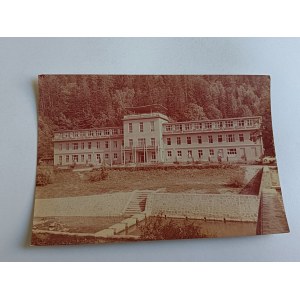 PRL RYMANÓW ZDRÓJ SANATORIUM I FOT. A. STELMACH SEPIA 1976 R.