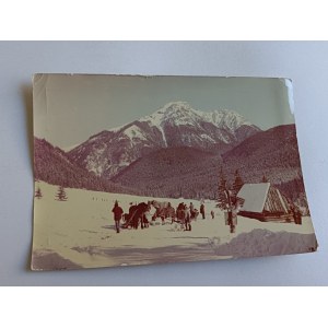 PRL TATRY ZACHODNIE KOMINIARSKI WIERCH FOT. B. STEINBORN SEPIA 1981 R.