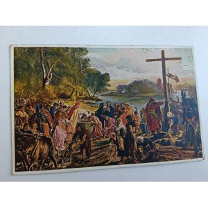 PAINTING: THE INTRODUCTION OF CHRISTIANITY BY JAN MATEJKO