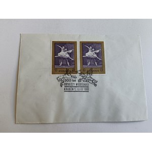 Volksrepublik Polen – Briefumschlag mit Briefmarke „Ballett“ und Stempel „Krakau – 300 Jahre seit der Verteidigung gegen Wien“, 1983