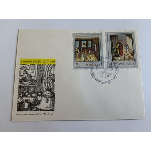 PRL KOPERTA RZEMIOSŁO POLSKIE XVI WIEK ZNACZEK STEMPEL WARSZAWA 1969 R.