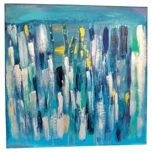 Daniela Ferroni, Abstract Composition, Acrylic on Canvas
