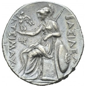 Kingdom of Thrace. Lysimachus, 323-281. Tetradrachm 287-281 BC, Magnesia...