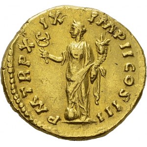 Marcus Aurelius, 161-180. Aureus 165, Roma. Obv. ANTONINVS AVG - ARMENIACVS...