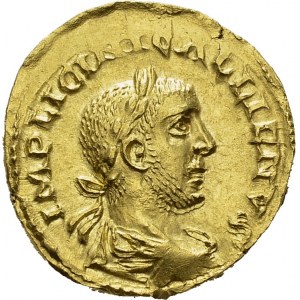 BARBARICUM. Aureus, 262-300. Obv. IMP LICINI GALLIENVS. Draped bust right. Rev...