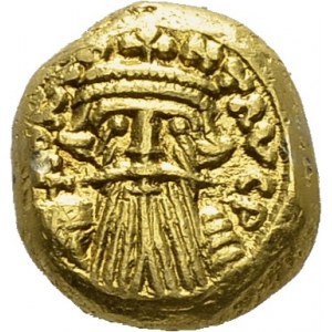 Constans II, 641-668. Solidus 653-654, Carthage. DOC 116. AU. 4.29 g...