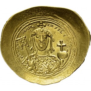 Constantine IX Monomachos, 1042-1055. Gold Histamenon, Constantinopolis...