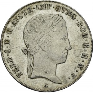 Lot of 5 coins : Franz I, Thaler 1819 A, 1823 B, 1830 A, 1831 A; Ferdinand I...