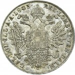 Lot of 5 coins : Franz I, Thaler 1819 A, 1823 B, 1830 A, 1831 A; Ferdinand I...
