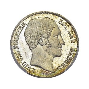 Royaume. Léopold Ier, 1831-1865. 10 Francs 1849. Argent. Av. LEOPOLD PREMIER ...