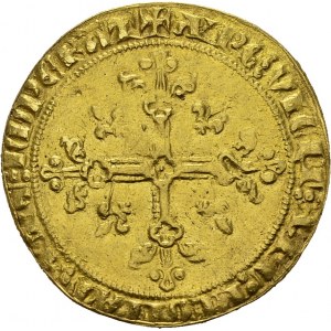 Royaume. Philippe IV, 1285-1314. Florin d'or à la Reine (1305). Av...
