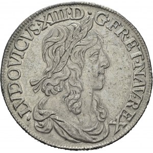 Louis XIII, 1610-1643. Essai en étain du Louis d'argent de 60 sols 1641...