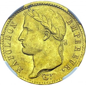 Napoléon Ier, 1804-1814. 20 Francs 1811 A, Paris. Gad. 1025; F. 516. AU. 6.45 g...