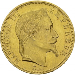 Napoléon III, 1852-1870. 50 Francs 1867 A, Paris. Gad. 1112; F. 548. AU. 16...