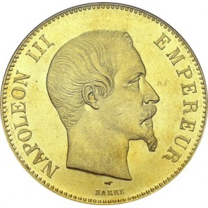 Napoléon III, 1852-1870. 100 Francs 1856 A, Paris. Gad. 1135; F. 550. AU. 32...