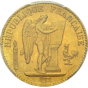 IIIe République, 1871-1940. 20 Francs 1877 A, Paris. Gad. 1063; F. 533. AU. 6...