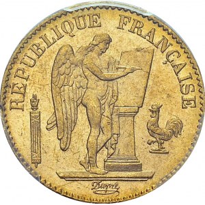 IIIe République, 1871-1940. 20 Francs 1896 A, Paris. Faisceau. Gad. 1063; F...