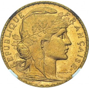 IIIe République, 1871-1940. 20 Francs 1904, Paris. Gad. 1064; F. 534. AU. 6...