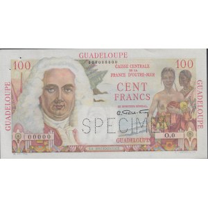 Ve République, 1958-. Lot de 2 billets : 50 Francs ND (1947-49). Spécimen...