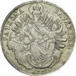 Bavaria. Lot of 4 coins : Maximilian III Joseph, Thaler 1772 A (2), 1773...