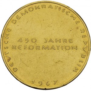 Deutsche Demokratische Republik, 1949-1990. Gold medal 1967 by W. Rosenthal. 26...